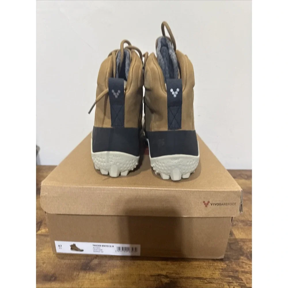 Vivian Bare Foot Tracker Winter SG M Men's 47 EU Acorn Leather 309163-02 Sz 13